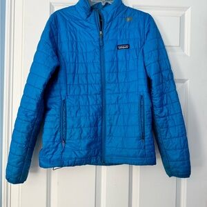 Patagonia Vibrant Teal Nano Puff Jacket